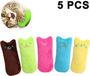 Set di cuscini per gatti (confezione da 5), cuscini comodi 

Cuscini rilassanti con aggiunta di erba dei gatti naturale, ideali per i gatti per giocare e accarezzare | Giocattoli per gatti naturali, adatti a tutti i gatti e i gattini.