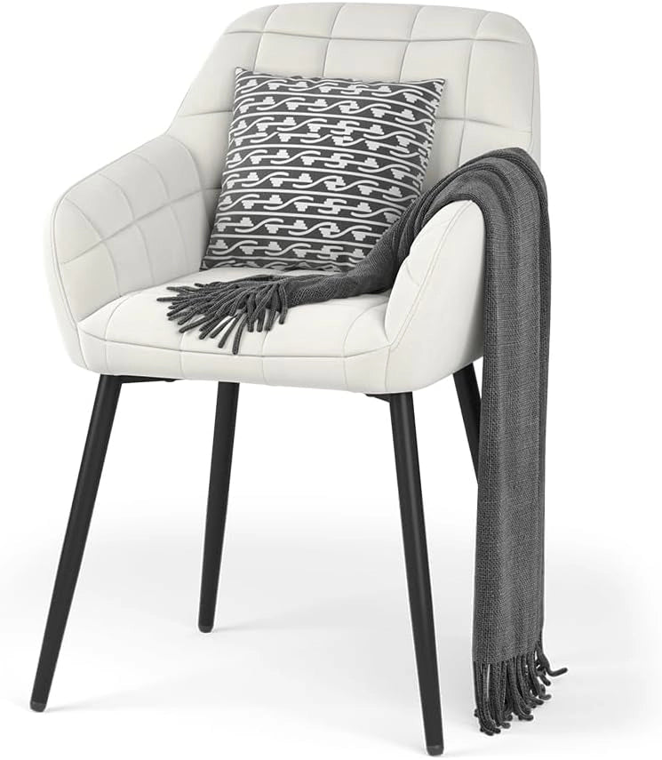 sedie Relio, Beige, 53.5 x 55.5 cm, con piedini antiscivolo e superficie facile da pulire
