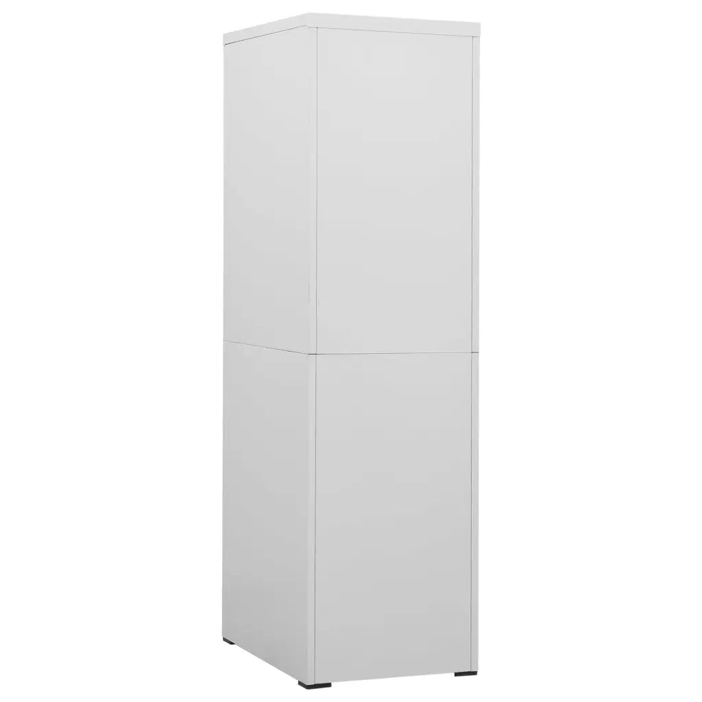 Armadio Classificatore Grigio Chiaro 46x62x164 cm in Acciaio cod mxl 68479