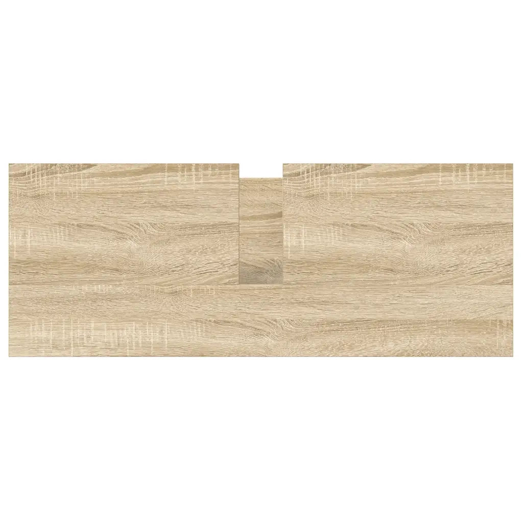 Mobile Lavabo da Bagno con Cassetti Rovere Sonoma 90x34,5x60 cm
