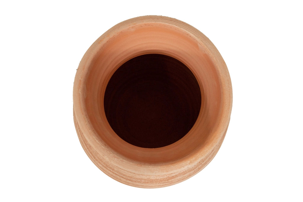 Biscottini Vaso in Terracotta 100% Made in Italy interamente Lavorata a Mano Conca tipo