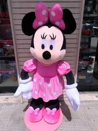 Disney - Topolino - Peluche Minnie Gigante con Base - Altezza 160 cm, Larghezza 80cm