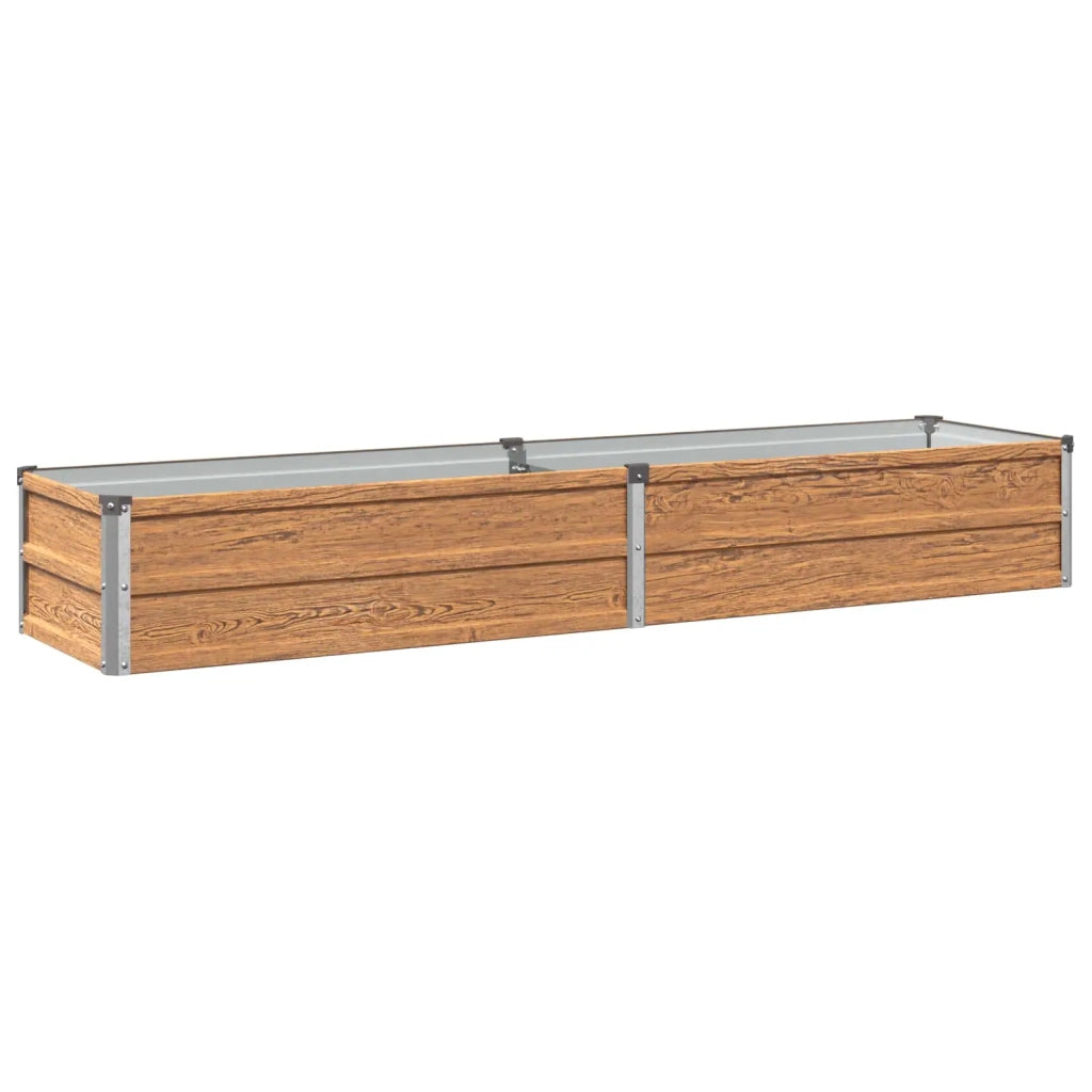 Letto rialzato da giardino Marrone legno 160 x 40 x 24 cm 8006317