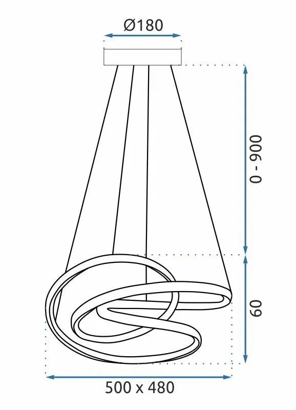 Lampada Black G006-cp
