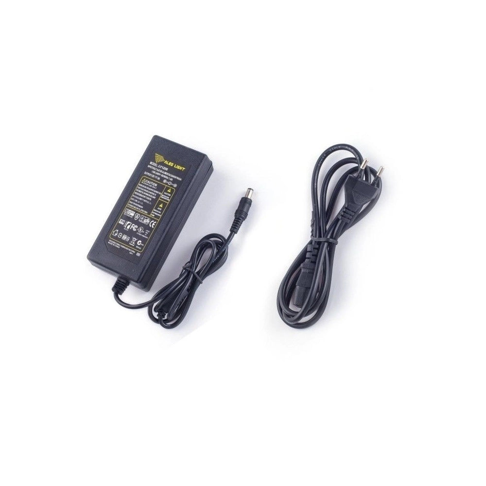 Trade Shop - Trasformatore Cavo Adattatore 12v 5a Vde Ac Adattatore Ac / Dc Per 5050 3528 Led -