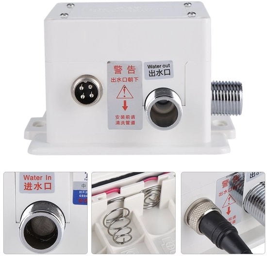 Sensore di Livello Automatico con Rilevamento Infrarosso - Cisterna con Fissaggio Singolo - Pressione Acqua 0.05-0.6 MPa - Temperatura 0-80°C