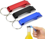 Accessori per chiavi personalizzati - Regali per ospiti - Accessori per feste - Flesopener - Regali di nozze - Accessori in argento - 3 Accessori per chiavi
