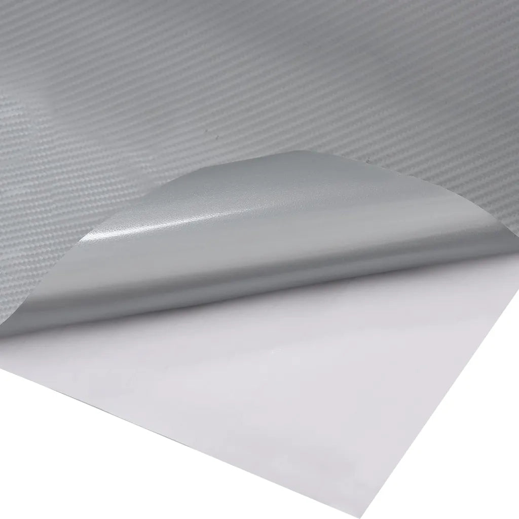 Pellicole per Auto 2 pz 4D Argento 100x150 cm CFW2158637