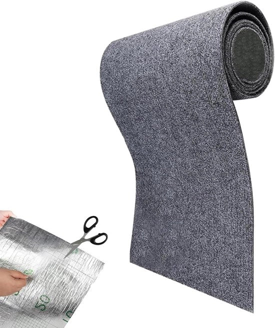 Mat per gatto autoadesivo - 200 x 40 cm - Matto per arrampicata - Protezione contro graffi per gatti - Fai da te - Grigio - Essenziale per i proprietari di gatti