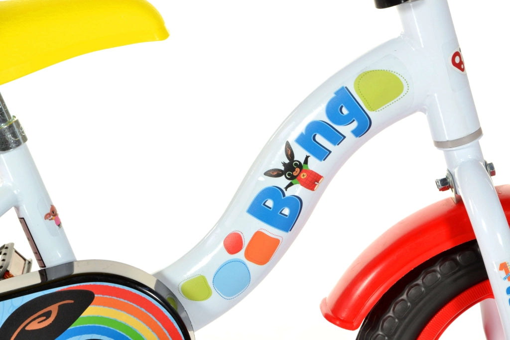 BING 10", bicicletta per bambini, bici bambino, adatta a bambini tra i 2 e i 4 anni, per altezza tra 78 e 90 cm, con acc
