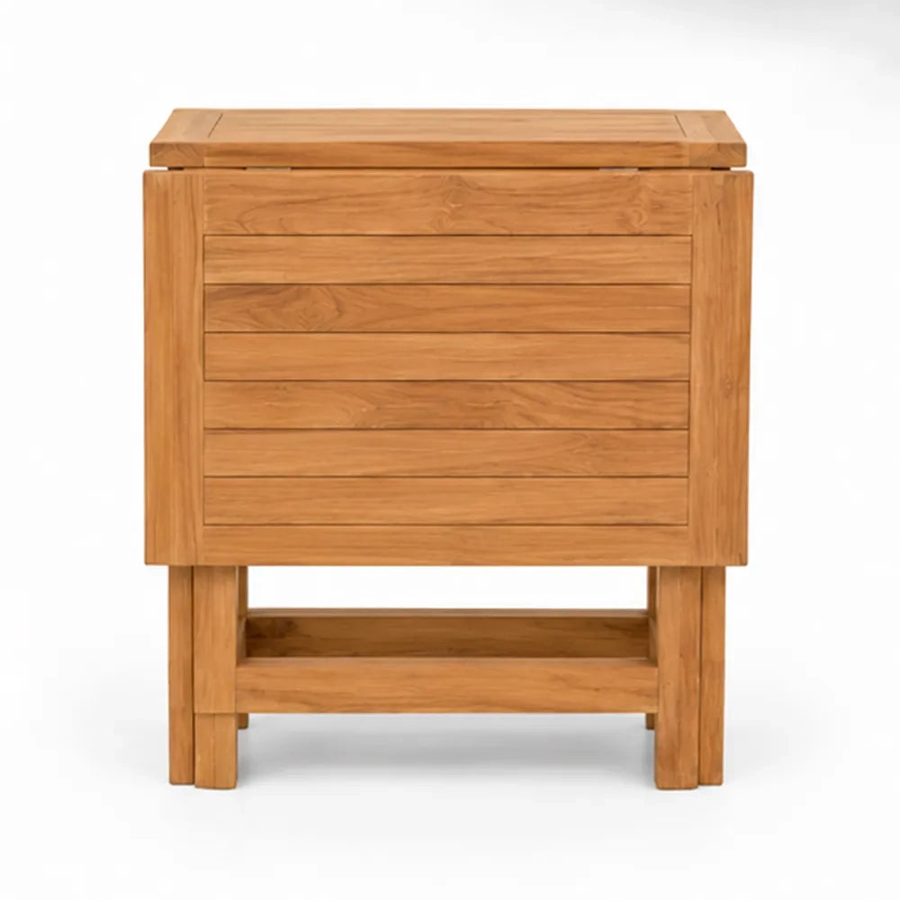Tavolo Pieghevole a Farfalla in Legno Teak - Terrasse