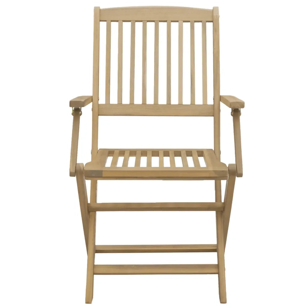 vidaXL Set da Pranzo da Giardino 7 pz in Legno Massello di Acacia