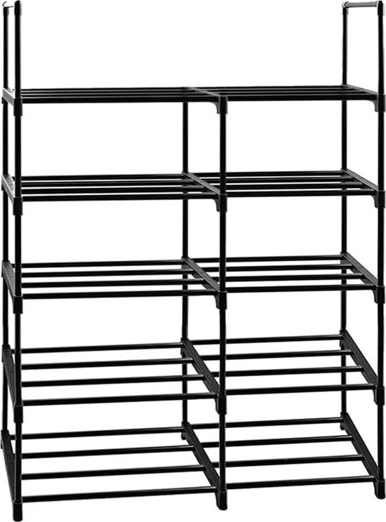 Sistema di Organizzazione per Scarpe - Multifunzionale per la Conservazione a Casa - 5 Livelli + 5 Piani