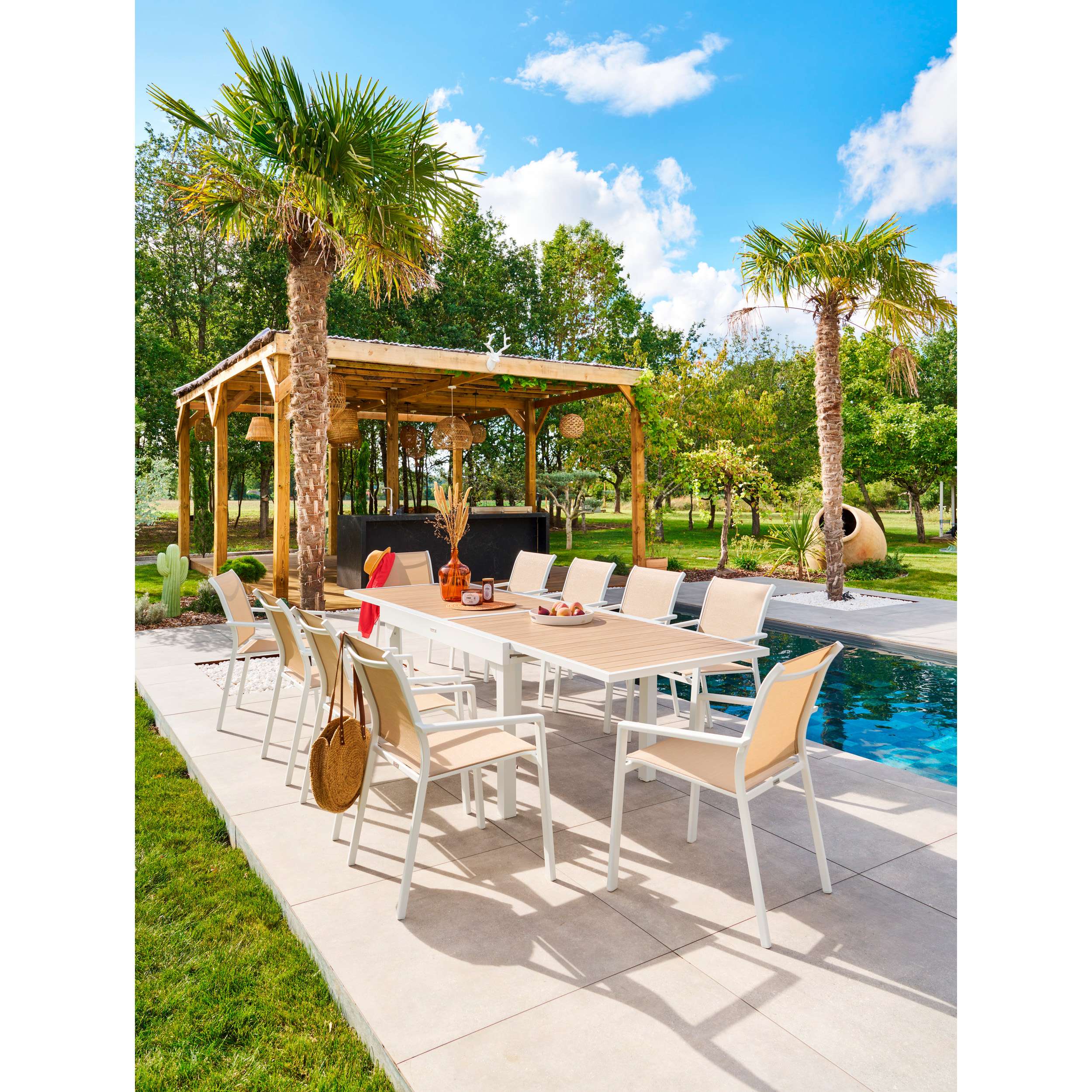 Tavolo All.Evasione Beige 10P