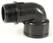 RACCORDO FILETTATO A GOMITO PER TUBO IN POLIETILENE M/F  mis. 1/2x1/2 100.00 pz