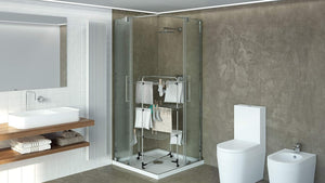 Stendibiancheria Stendino a torre, lunghezza stenditura 30 metri mod.ICARO COLOMBO