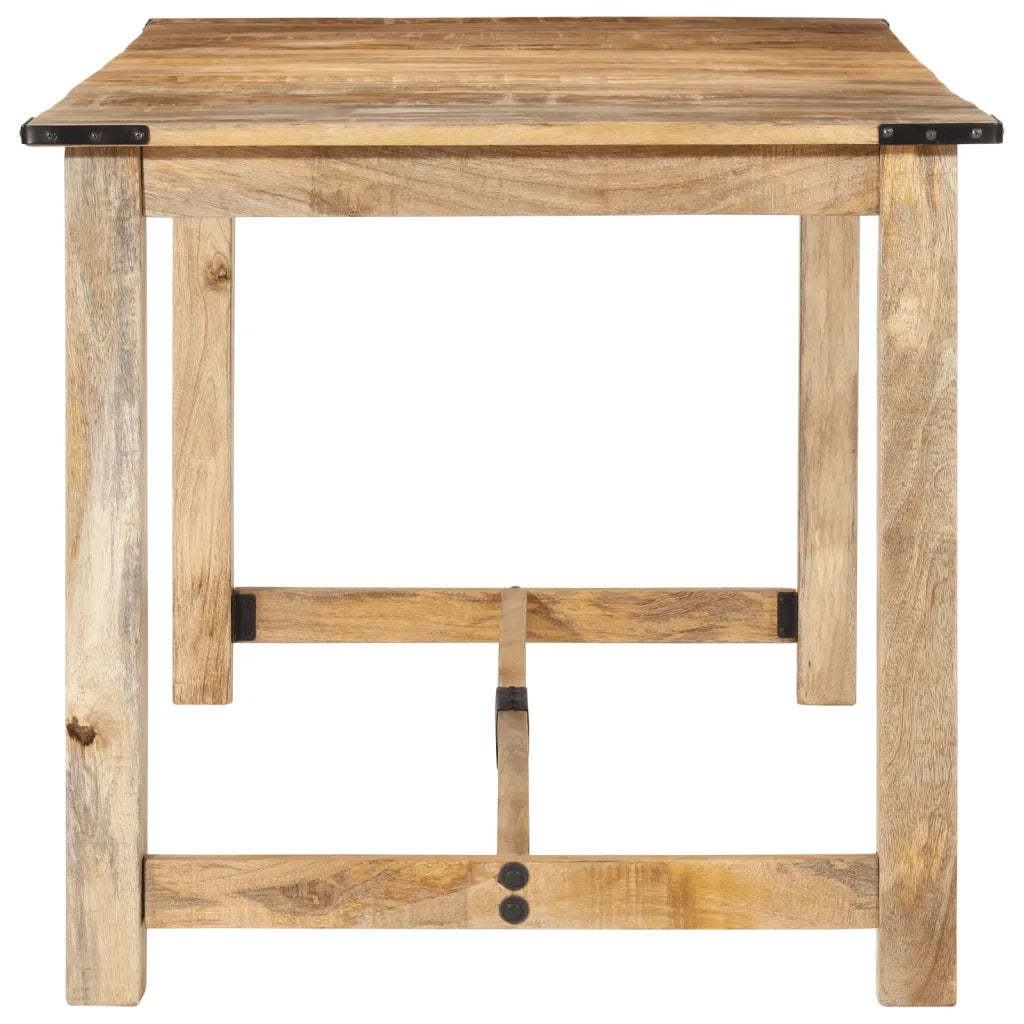 Tavolo da Pranzo 160x80x75 cm in Legno Massello di Mangocod mxl 117181