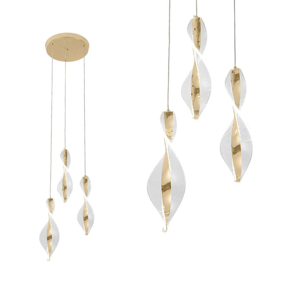 Lampada G028-3cp Gold