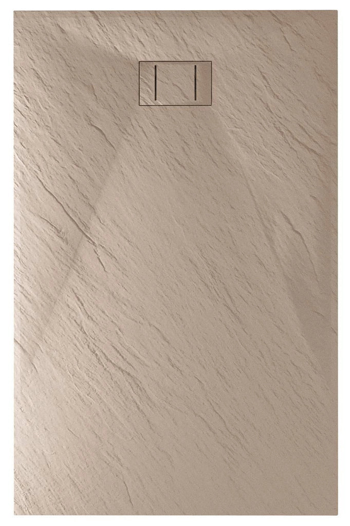 Piatto Doccia 70x170 cm Effetto Pietra Stone Tortora
