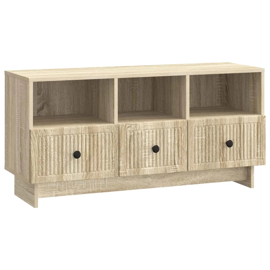 Mobile TV Rovere Sonoma 102 x 34,5 x 50 cm Legno ingegnerizzato 893987