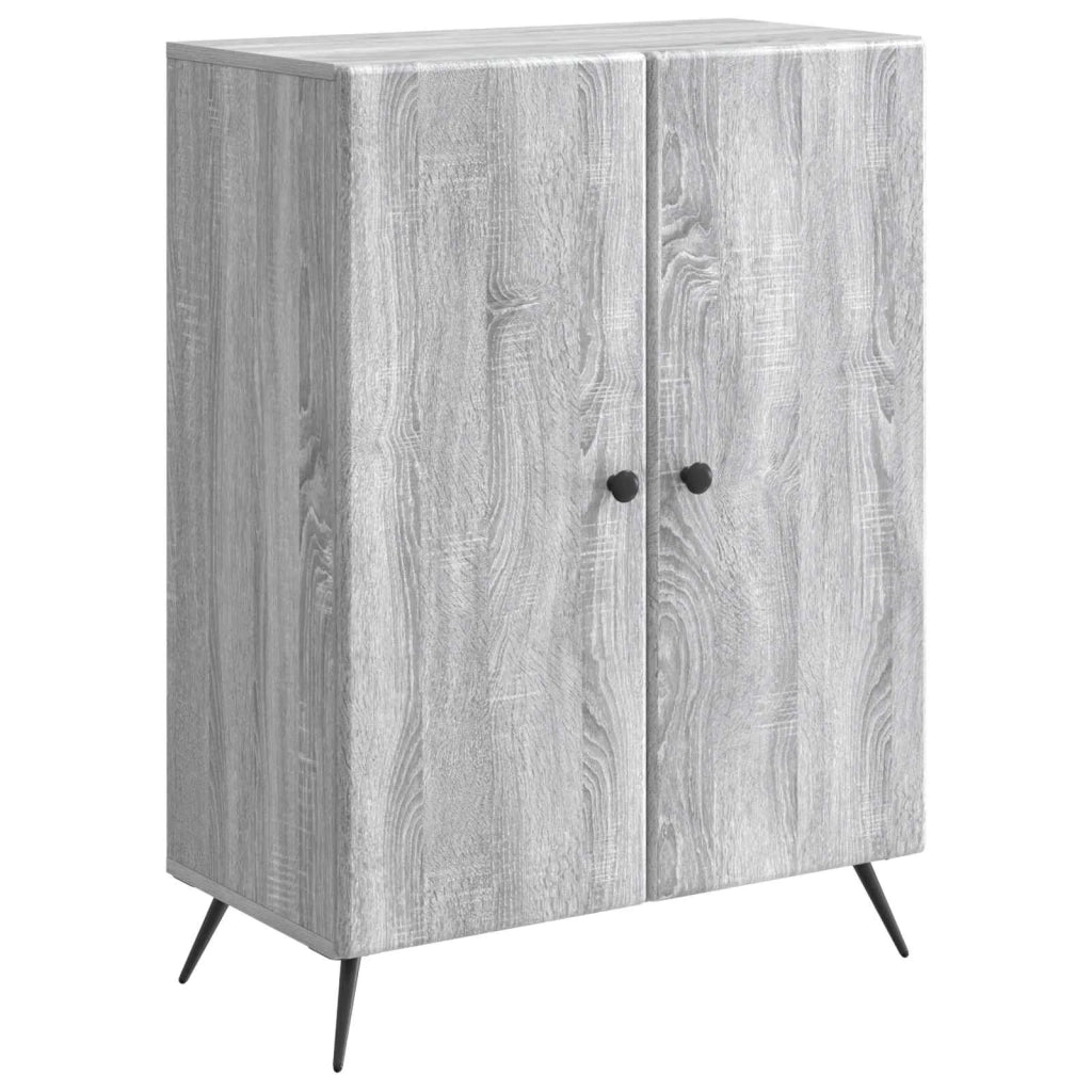 Credenza Grigio Sonoma 66 x 34,5 x 90 cm Legno ingegnerizzato
