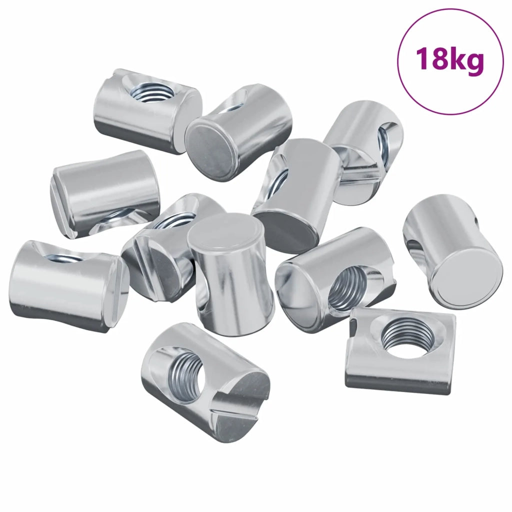 Dadi a tamburo 3462 pz Argento M6 x 13 mm Metallo CFW2059398