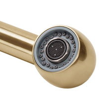 Rubinetto Da Cucina Rea Troy Oro Spazzolato