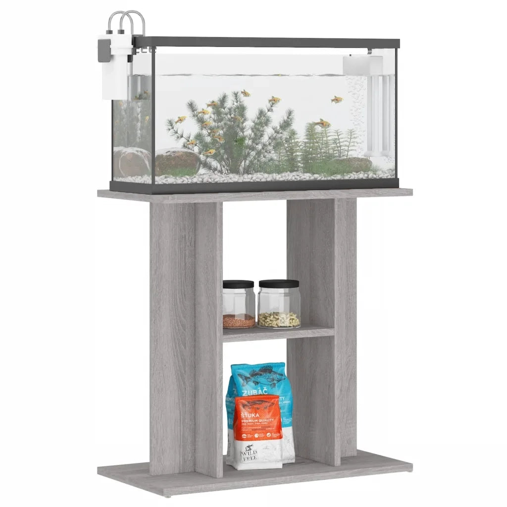 Supporto per acquario Grigio Sonoma 60x30x60 cm in legno ingegnerizzato CFW8807330