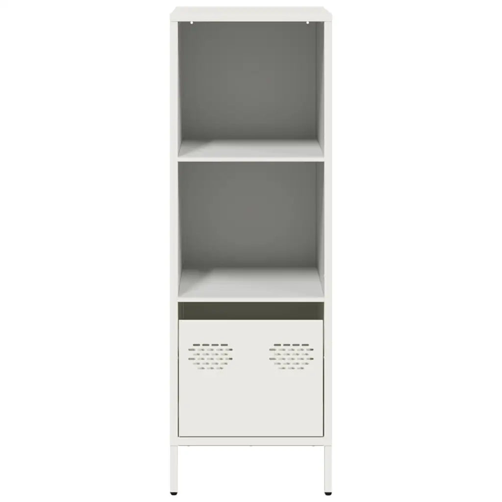 Credenza Bianca 35x39x103,5 cm in Acciaio 851381