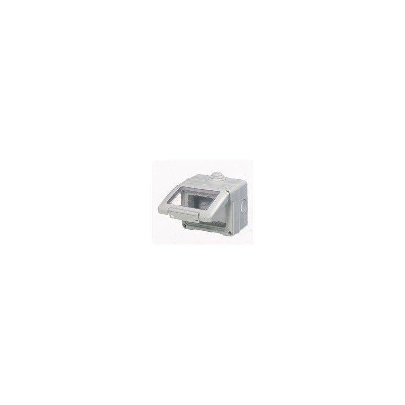 GW27044 Contenitore System Orizzontale Stagno 4 Posti in Modulo da 4X1 Ip55