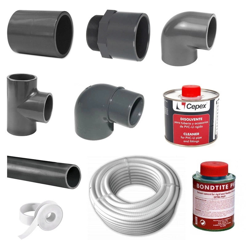 Kit Raccordi E Tubazioni 1 - Collegamento Impianto Piscina