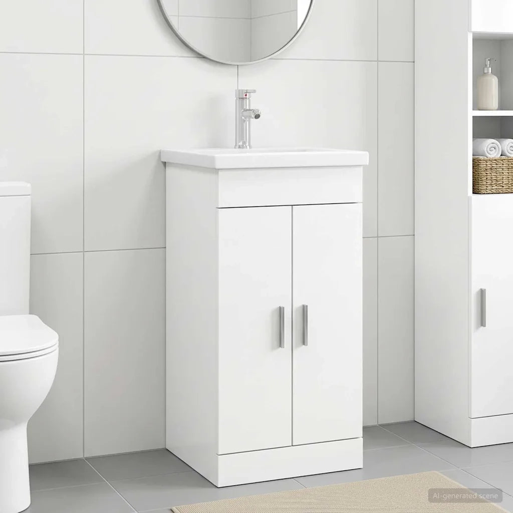 Mobile da bagno con lavabo Bianco 42 x 40 x 84,5 cm 890672