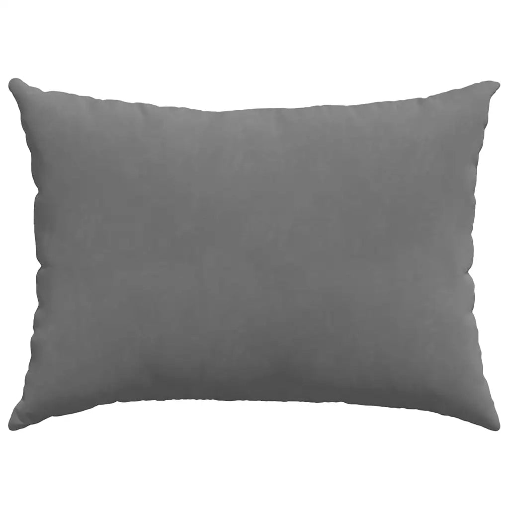 Cuscini da Divano 2 pz-Set di 2 Cuscini per Sofa Grigio scuro 70 x 50 cm Tessuto 763094