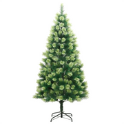 Albero di Natale | Decorazioni natalizie Artificiale Incernierato con Base 240 cm