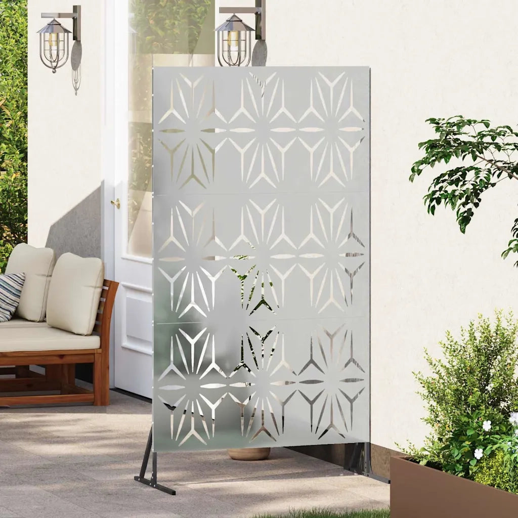 Schermo per Privacy Grigio 100 x 50 x 180 cm Acciaio CFW5769442