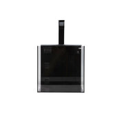 Aqpet Kubic 50 Rear Nero - vasca in vetro extrachiaro cm50×50×50h con filtro posteriore