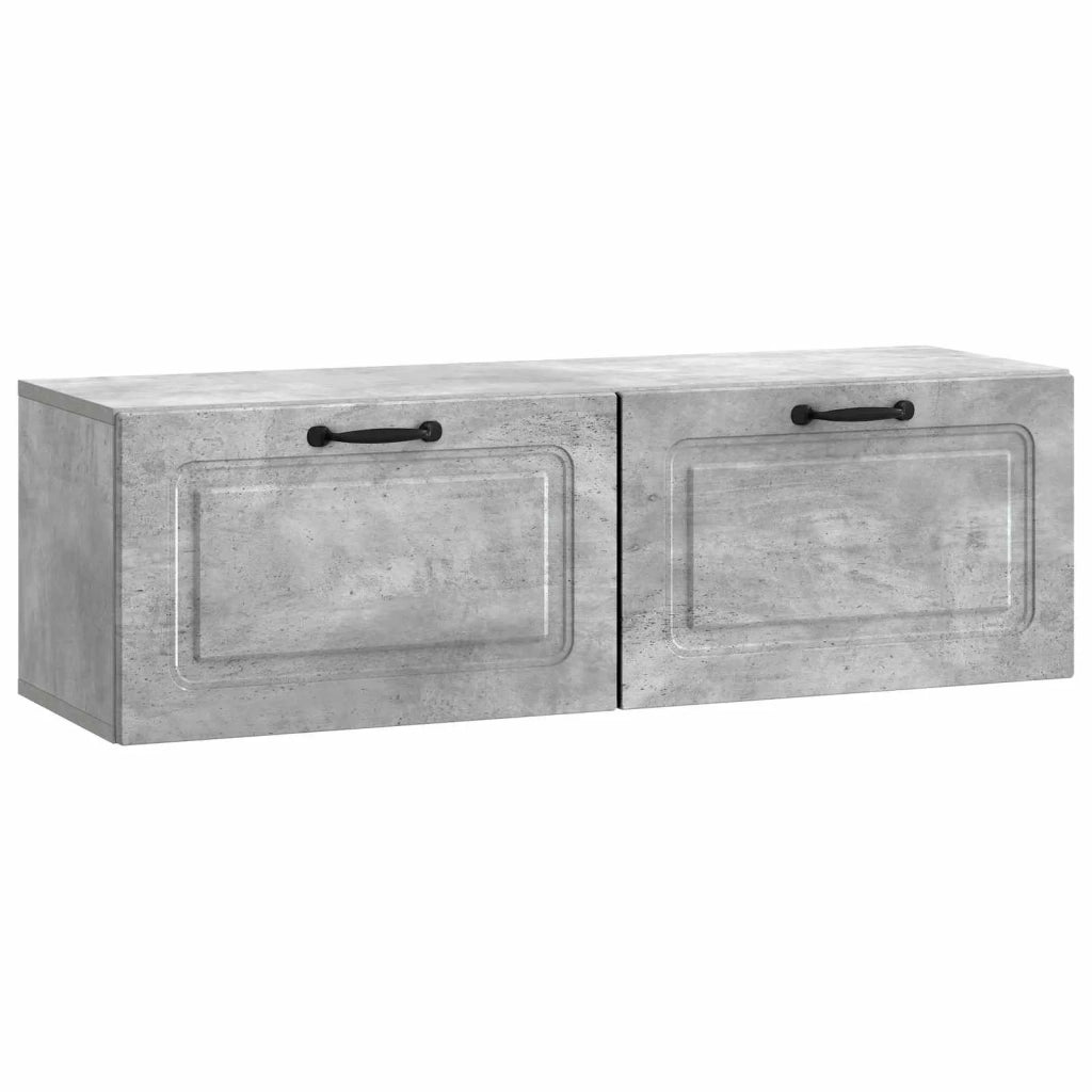 Mobile Porta TV da Muro Grigio Cemento 98 x 31 x 30 cm 899408