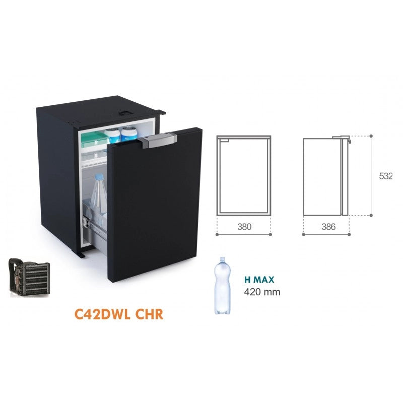 FRIGORIFERO/FREEZER C75 DW NERO