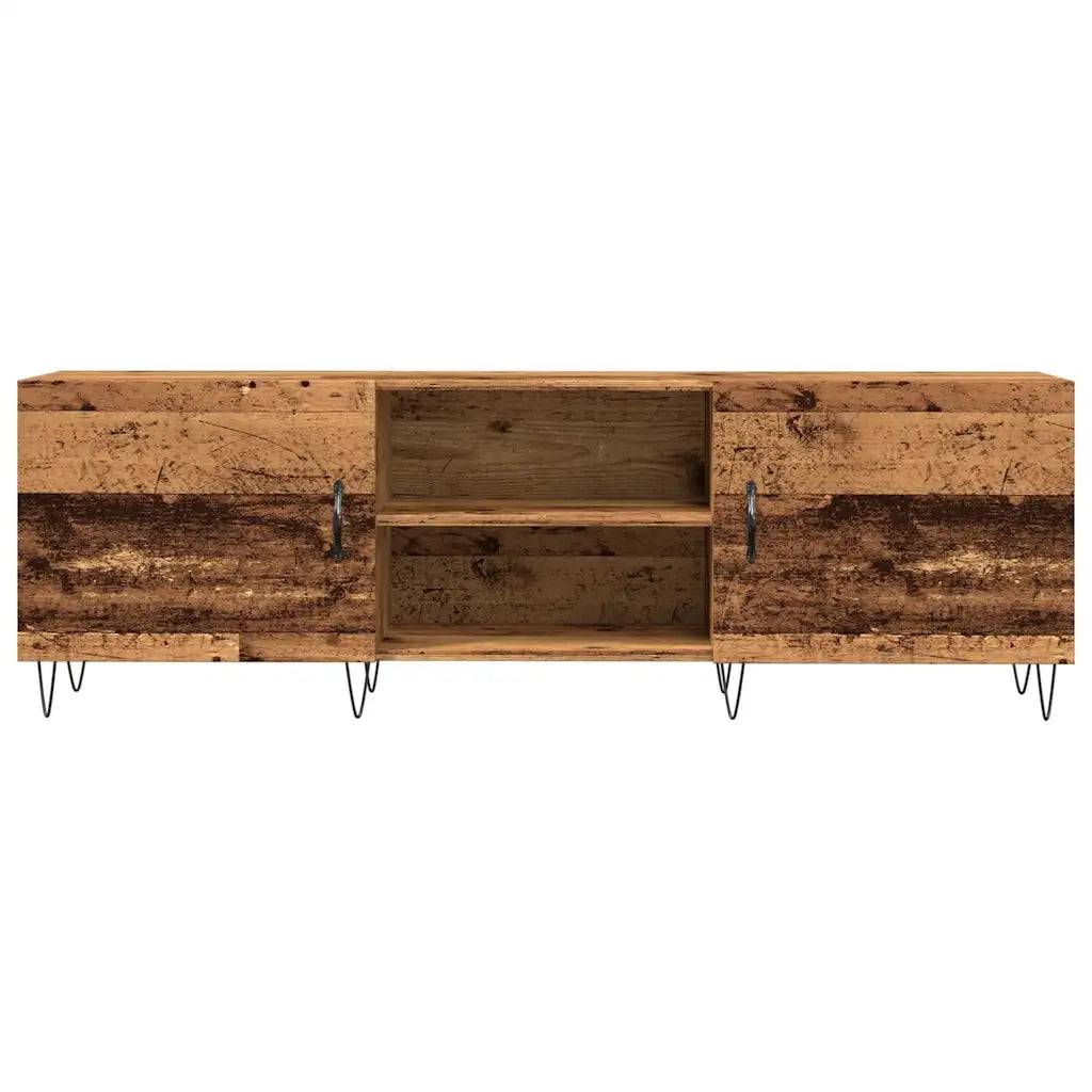 Mobile Porta TV Legno Antico 150x30x50 cm in Truciolato