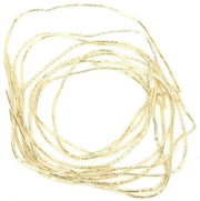 Filato per ricamo manuale - Filo di metallo francese - Rame - Oro di sabbia - Filo fine - Diametro 1,5 mm - Filo per gioielli