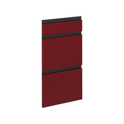 Vicco Frontale cucina Rosso 39.6 x 70.4 cm frontale del mobile per mobile base con cassetti