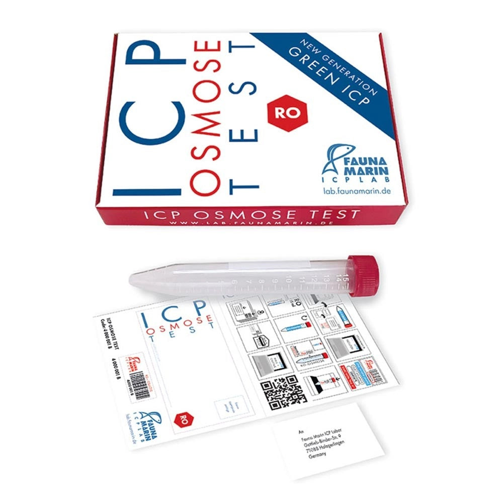 Fauna Marin Test ICP per acqua marina