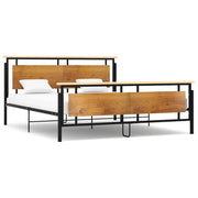 Letto matrimoniale | Letto per adulti | Giroletto in Metallo 180x200 cm