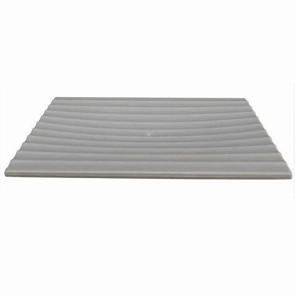 Trade Shop - Piatto Piattino Porta Sapone Saponetta Arredo Bagno Grigio Decoro Plissè 59091 -