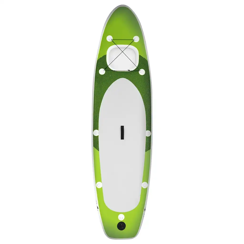 Set Tavola da SUP Gonfiabile Verde 300x76x10 cm CFW9380789