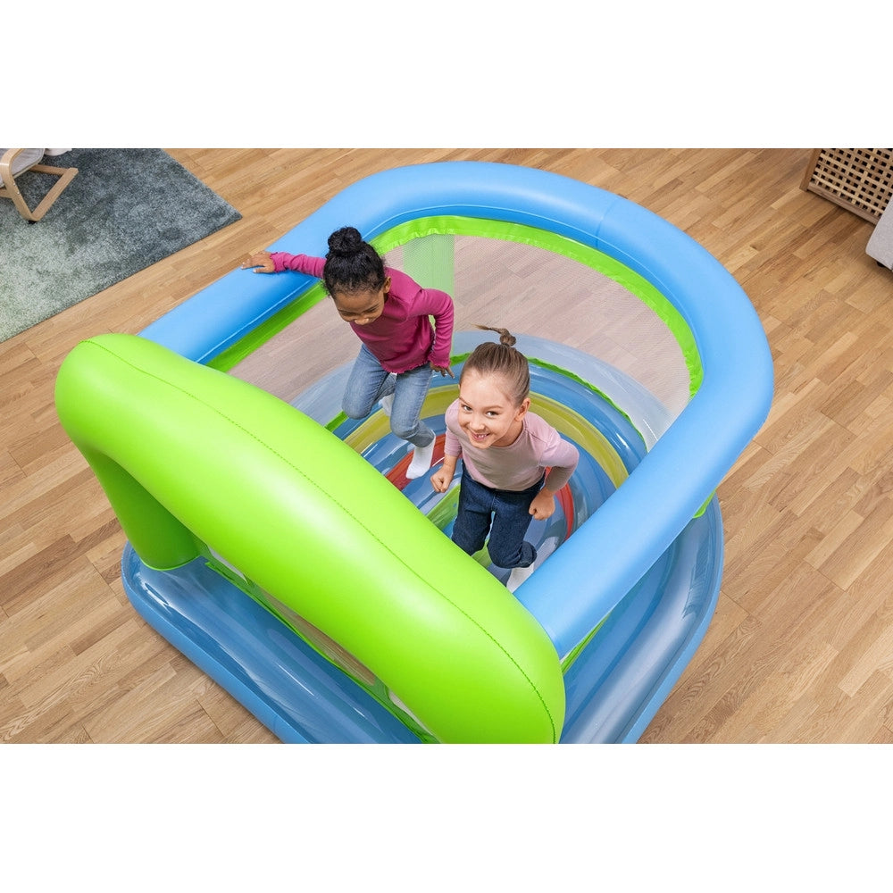 Trade Shop - Castello Gonfiabile Gioco Saltellante Per Bambini 170x158x127 Cm Per Casa Giardino 52822 -