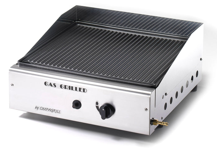 Piastra di Cottura in Ghisa a Gas GPL Ompagrill Plancha Single 4043