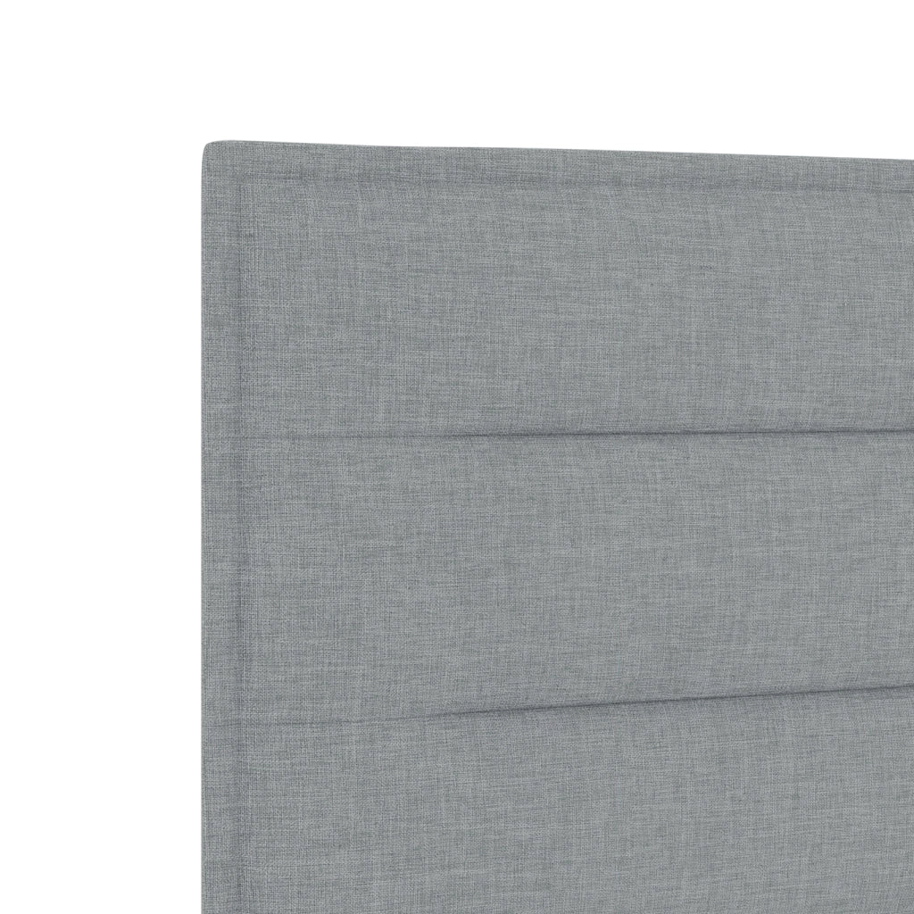 Testiera Grigio Chiaro 90 cm in Tessuto