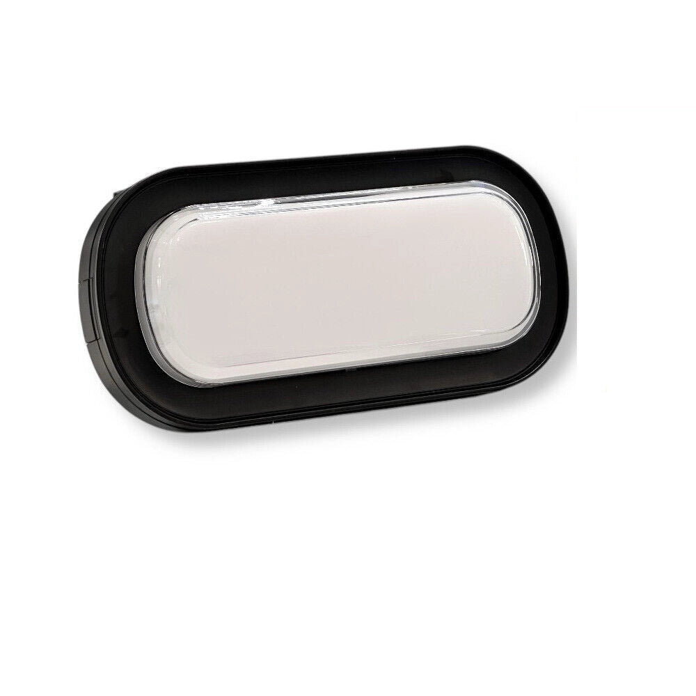 Trade Shop - Applique A Led Da Parete Plafoniera Soffitto Ovale 23 Watt Cct Switch Ip65 Xg-907-3c -