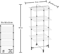 Stendibiancheria Stendino a torre, lunghezza stenditura 40 metri mod.ICARO COLOMBO